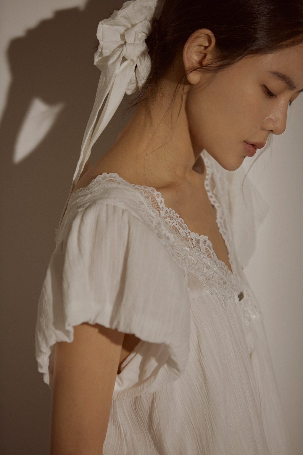 Formiva® “Moon Goddess Pact” French Lace Maxi Dress