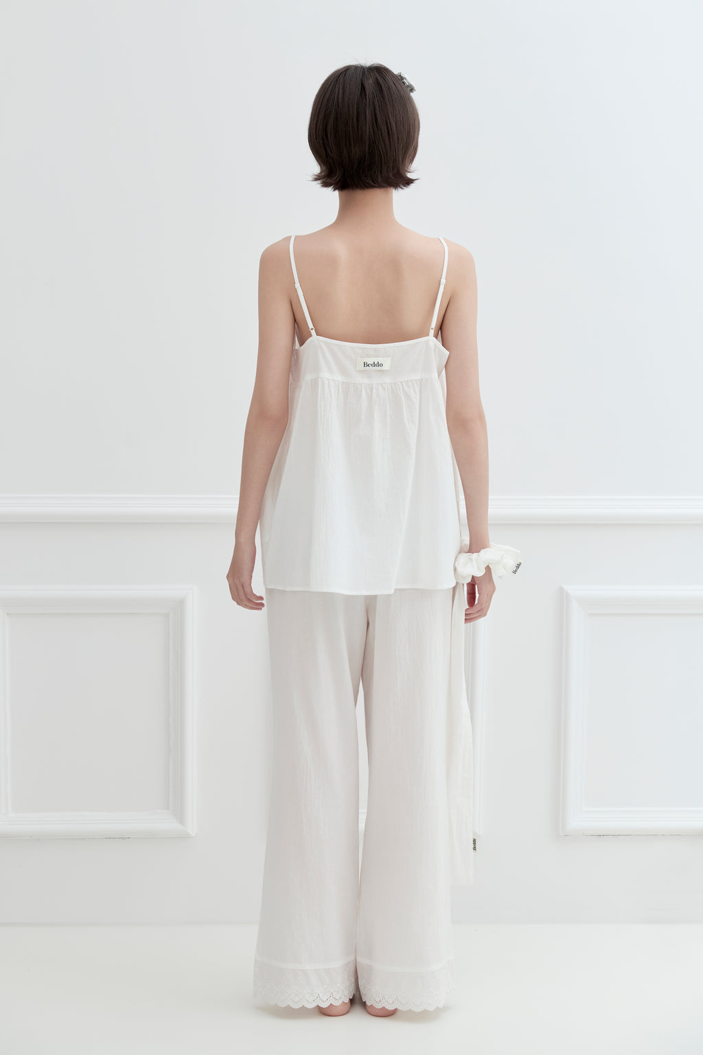 Formiva® "First Kiss" Lace Trimmed Pants and Camisole Set