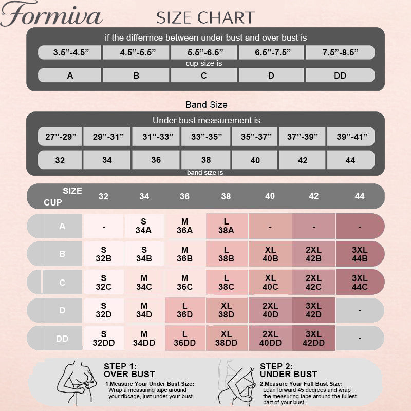 Formiva® Jelly Wireless Womens Comfortable Wireless Bras Push Up Bralettes Seamless Tshirts Bras Deep V Everyday Bras