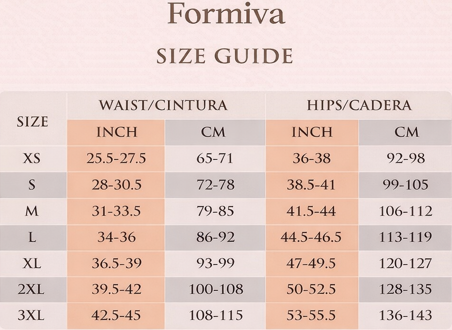 Formiva® Fajas Colombianas Shapewear for Women Tummy Control Full Shapewear Butt Lifter with Zipper Crotch