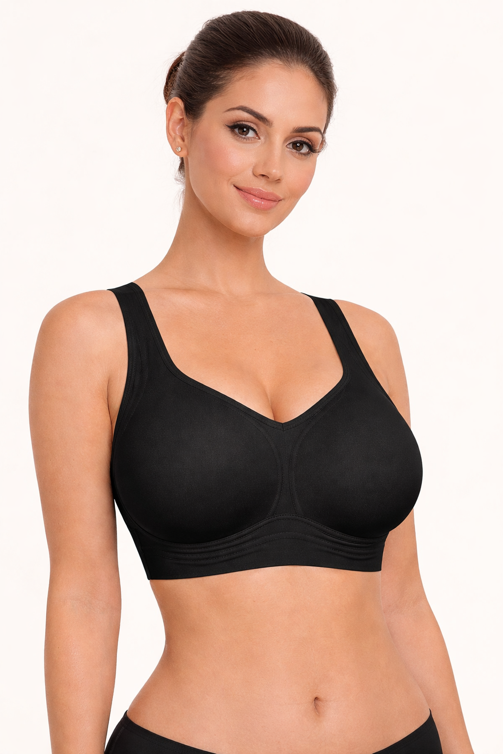 Formiva® Women Wirefree Bras for Women Full Coverage No Underwire Everyday Bras Comfortable Wireless Padded Jelly Bras